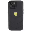 Ferrari Steppelt Fém Logó tok iPhone 15-höz - fekete-3666339171032 3 kép