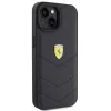Ferrari Steppelt Fém Logó tok iPhone 15-höz - fekete-3666339171032 4 kép