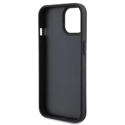 Ferrari Steppelt Fém Logó tok iPhone 15-höz - fekete-3666339171032 7 kép