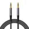 Joyroom sztereó audiokábel AUX 3.5 mm minijack 1,2 m fekete (SY-A08)