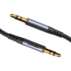 Joyroom sztereó audiokábel AUX 3.5 mm minijack 1,2 m fekete (SY-A08)-6956116773809 2 kép