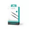 Joyroom sztereó audiokábel AUX 3.5 mm minijack 1,2 m fekete (SY-A08)-6956116773809 5 kép