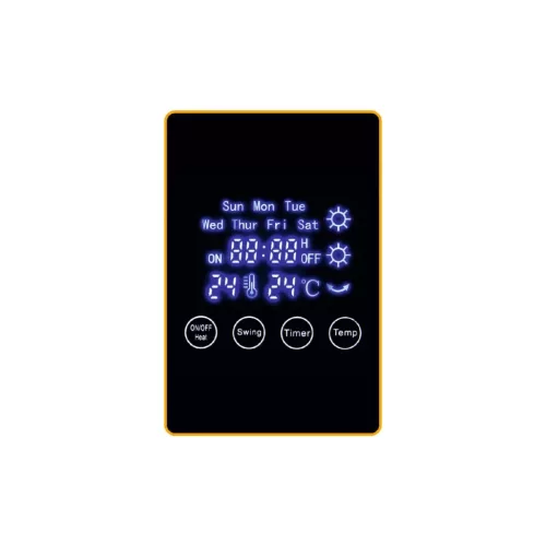 Home FKF 59201 fali ventilátoros fűtőtest, 1000W/2000W, stop progra-5999084944773 2 kép