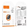 HOCO adapter OTG Lightning (férfi) - USB A (női) UA36 fekete átlát-6942007647151 6 kép