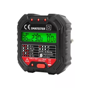 Home SMATESTER konnektor teszter, LED visszajelzők, Voltmérő, L-N, -5999084964221 1 kép