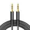 Maxlife audio kábel jack 3.5 mm - jack 3.5 mm 1m fekete-5900495594716 1 kép