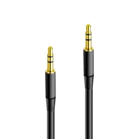 Maxlife audio kábel jack 3.5 mm - jack 3.5 mm 1m fekete-5900495594716 2 kép