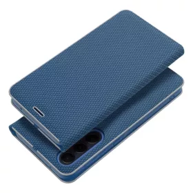 LUNA Fliptok Carbon Xiaomi Redmi Note 14 5G kék tok-5903396368257 2 kép