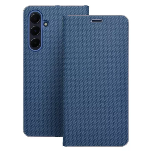 LUNA Fliptok Carbon Xiaomi Redmi Note 14 5G kék tok-5903396368257 3 kép