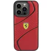Ferrari Twist Fém Logós tok iPhone 15 Pro - piros-3666339170974 3 kép