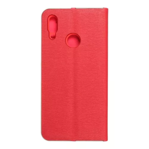LUNA fliptok arany Huawei P Smart 2019 piros-5901737990754 2 kép