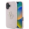  iPhone 16 Pink Guess PU Grained 4G Metal Logo tok-3666339424824 1 kép