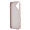  iPhone 16 Pink Guess PU Grained 4G Metal Logo tok-3666339424824 6 kép
