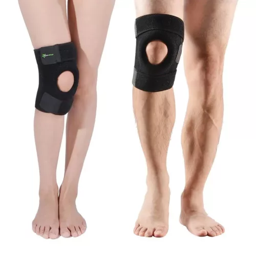 Rockbros LF1106L térd- és térdkalács védő, L méret - fekete-7792721655104 7 kép