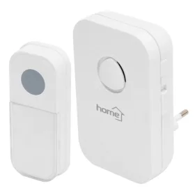   Home DB 1091AC vezeték nélküli csengő, 100 m hatótáv, 3 fokozatú hangerő, 36 dallam, 230 V-os tápellátás