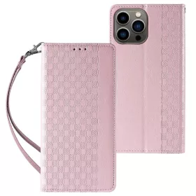 Samsung Galaxy S23+ Magnet Strap fliptok tok rózsaszín-9145576271308 1 kép
