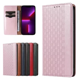 Samsung Galaxy S23+ Magnet Strap fliptok tok rózsaszín-9145576271308 2 kép