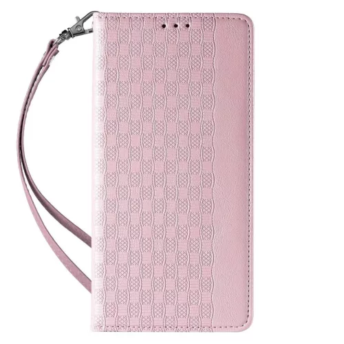 Samsung Galaxy S23+ Magnet Strap fliptok tok rózsaszín-9145576271308 4 kép