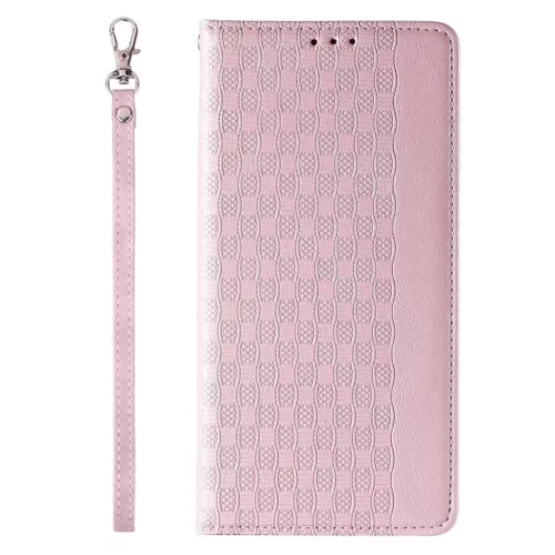 Samsung Galaxy S23+ Magnet Strap fliptok tok rózsaszín-9145576271308 5 kép