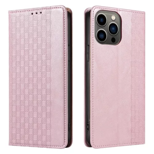 Samsung Galaxy S23+ Magnet Strap fliptok tok rózsaszín-9145576271308 7 kép