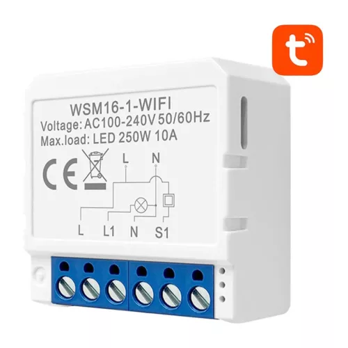 Avatto WSM16-W1 TUYA okos kapcsoló modul-6976037360124 2 kép
