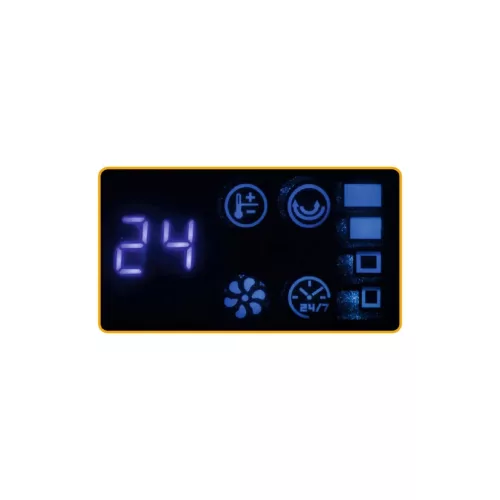 Home FKF 65221 fali ventilátoros fűtőtest, 1100/2200W, heti program-5999084944780 2 kép