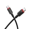 Borofone Kábel BX110 Beneficio - Type C to Type C - 60W 3A 1 méter f-6941991120763 1 kép