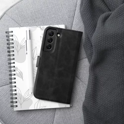 TENDER fliptok Samsung Galaxy S22 fekete-5903396140075 3 kép