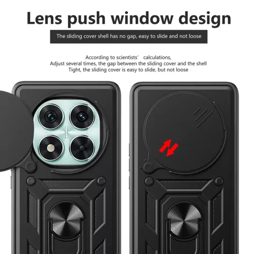  Honor Magic7 Pro fekete Techsuit CamShield tok-5949419265646 3 kép