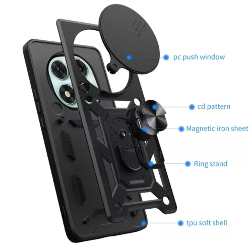 Honor Magic7 Pro fekete Techsuit CamShield tok-5949419265646 5 kép