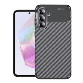  Samsung Galaxy A36 5G Fekete Techsuit Szénszál tok