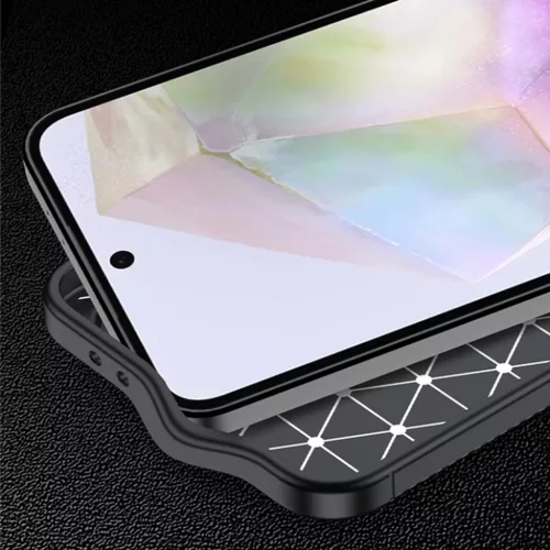  Samsung Galaxy A36 5G Fekete Techsuit Szénszál tok-5949419263642 2 kép