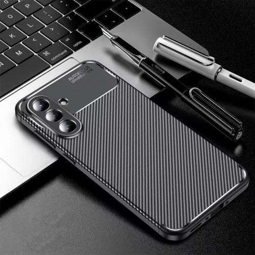  Samsung Galaxy A36 5G Fekete Techsuit Szénszál tok-5949419263642 6 kép
