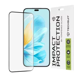   Techsuit - 111D Teljes Fedés / Teljes Ragasztású Üveg - Honor 200 Lite - Fekete