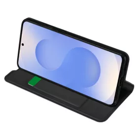  Samsung Galaxy S25 Fekete Techsuit Magskin Könyv tok-5949419255708 2 kép