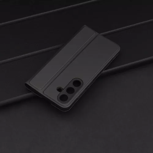  Samsung Galaxy S25 Fekete Techsuit Magskin Könyv tok-5949419255708 6 kép
