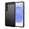  Samsung Galaxy S25 Fekete Techsuit Karbon szilikon tok-5949419255371 1 kép