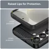  Samsung Galaxy S25 Fekete Techsuit Karbon szilikon tok-5949419255371 4 kép