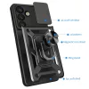  Samsung Galaxy S25 Fekete Techsuit CamShield Sorozat tok-5949419255197 2 kép