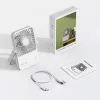 Asztali ventilátor állítható állvánnyal HX-122 fehér-5903396367328 3 kép