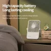 Asztali ventilátor állítható állvánnyal HX-122 fehér-5903396367328 5 kép