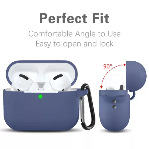  Techsuit - Szilikon Tok - AirPods Pro 1 / 2 számára, Sima Ultrathin-5949419085190 2 kép