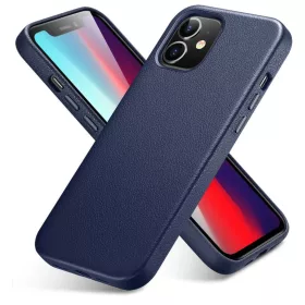  iPhone 12 Pro MAX kék ESR Metro bőr tok-4894240122457 1 kép