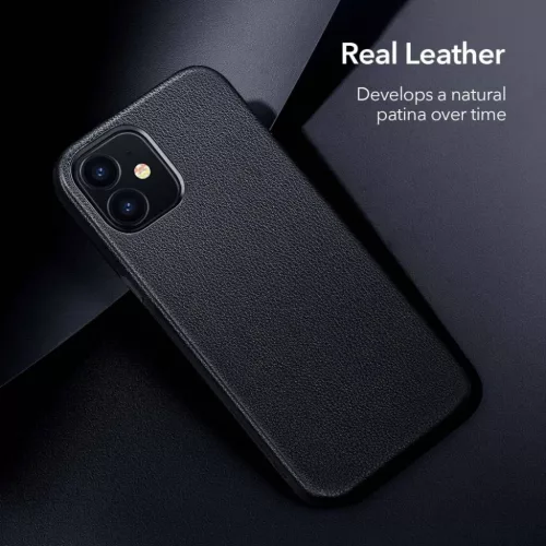  iPhone 12 Pro MAX kék ESR Metro bőr tok-4894240122457 3 kép