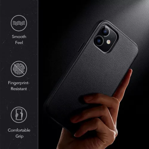  iPhone 12 Pro MAX kék ESR Metro bőr tok-4894240122457 4 kép