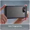  Google Pixel 9a Fekete Techsuit Szénszálas szilikon tok-5949419261716 3 kép