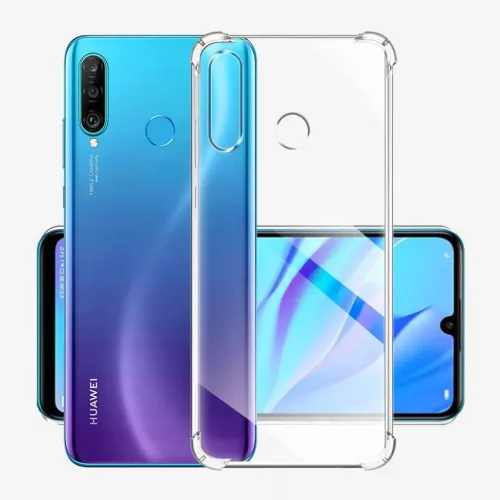  Techsuit - Átlátszó Szilikon - Huawei P30 Lite / P30 Lite Új Kiad-5949419083905 4 kép