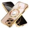  Techsuit - Luxus Kristály MagSafe - iPhone 16 Pro Max - Arany tok