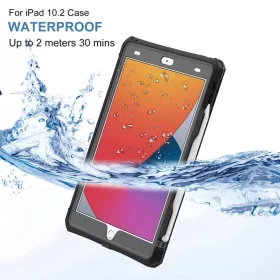 ShellBox - Vízálló IP68 - iPad 10.2" (2019 / 2020 / 2021) - Fekete -5949419138933 2 kép
