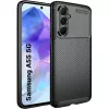  Techsuit - CarbonFiber - Samsung Galaxy A55 5G - Fekete tok